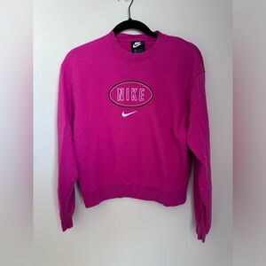 Pink Nike Crewneck